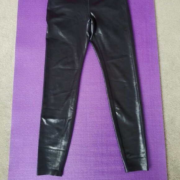 Knix black metallic bird papaya sculpt leggings size S - Picture 5 of 9